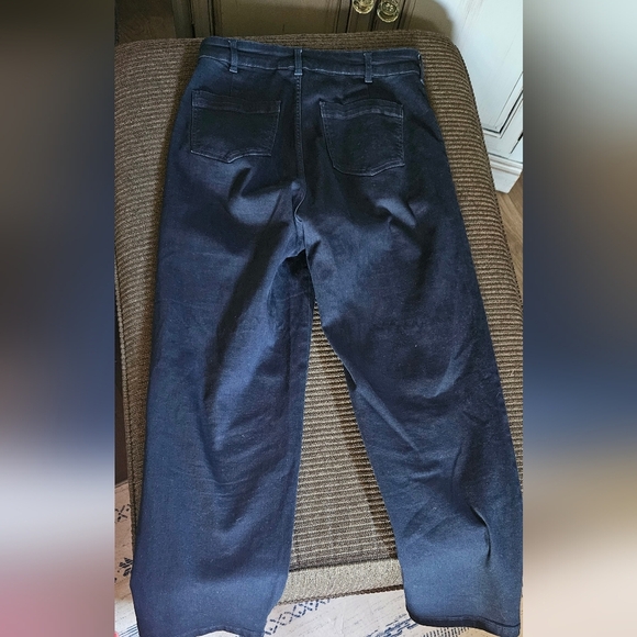 Women's Dark Blue Universal Standard Button Fly Etta Jeans Size 10 - Picture 5 of 5